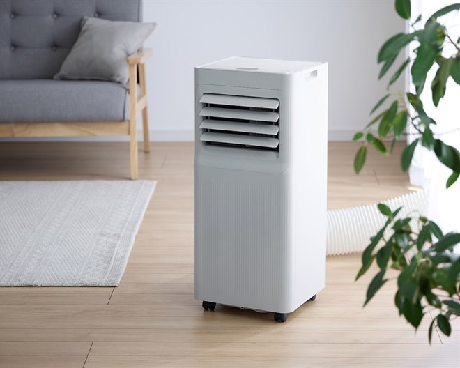 simplus、工事不要で設置できる移動式スポットクーラー「SP-AC02