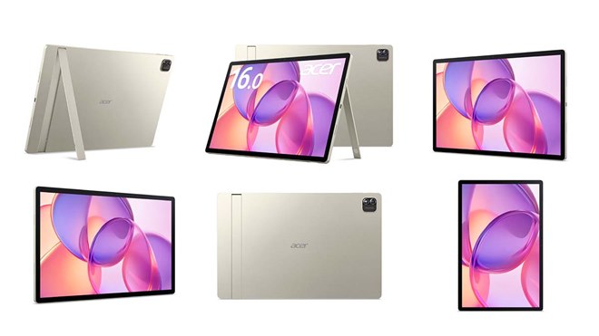 エイサー、キックスタンド搭載の14型/16型Androidタブレット3機種