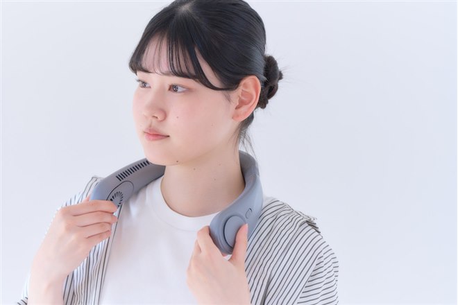 エレス、ファン＋冷却モードのハイブリッド式ネッククーラー「iFan