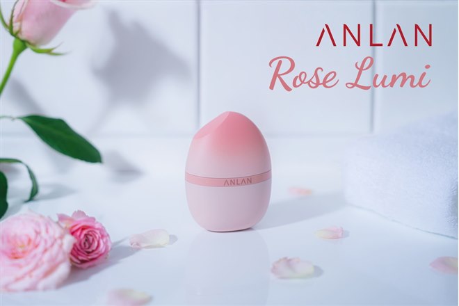 ANLAN、独自の全域スマートライト技術を搭載した光美顔器「Rose Lumi