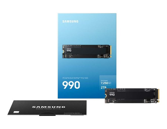 サムスン、電力効率を最大38％向上させたM.2 SSD「Samsung 990 SSD