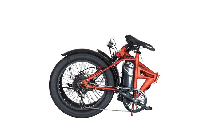 HUMMER、無骨なリンクル塗装を施した20インチ電動アシスト折りたたみ