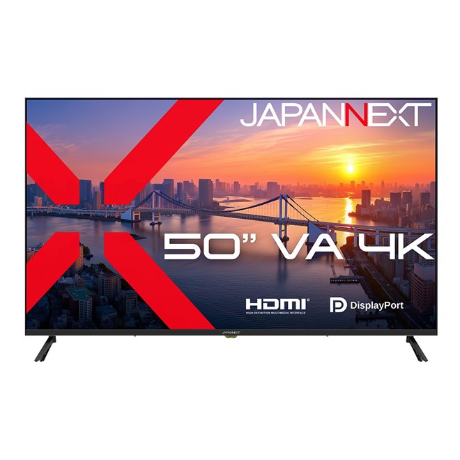 JAPANNEXT、4K解像度対応の50型VA液晶モニター「JN-V50U」 - 価格.com
