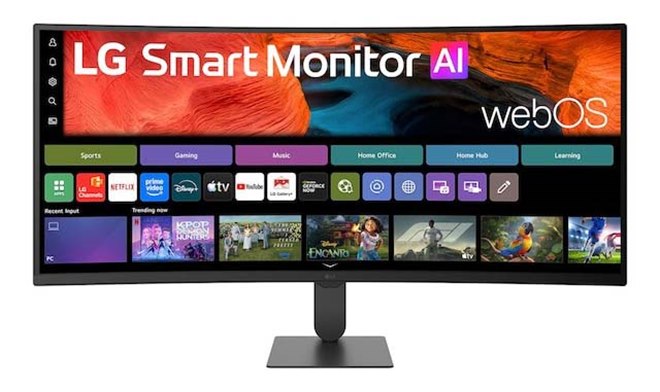 LG、144Hz駆動の34型曲面ウルトラワイドスマートモニター「LG Smart