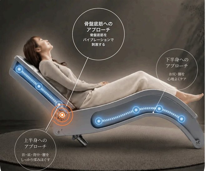 ファミリーイナダ、暮らしに溶け込むコンパクトなリラクゼーション