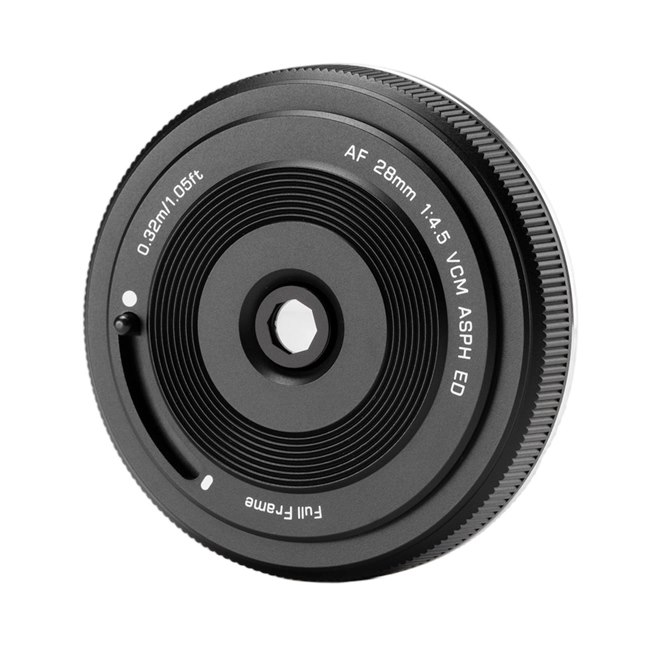 レンズ(単焦点) VILTROX AF 28/4.5 L Viltrox、重さ約60gの超薄型Lマウントレンズ「Viltrox AF 28/4.5 L
