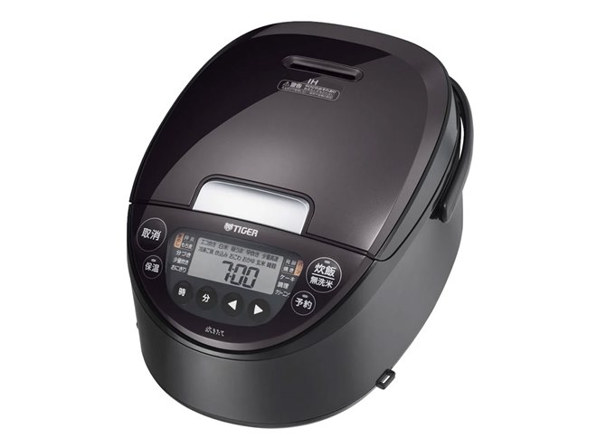 タイガー、遠赤3層土鍋コート釜採用のIHジャー炊飯器「JPW-J100/J180