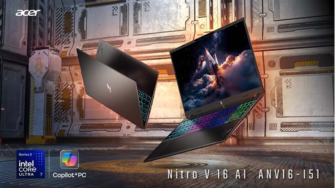 エイサー、「GeForce RTX 50」シリーズ搭載の16型ゲーミングPC「Nitro