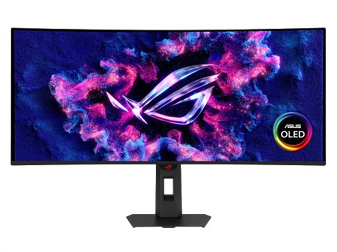 ASUS、280Hz対応の湾曲34型などROGブランドの新型有機ELゲーミング
