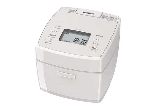 三菱電機、厚さ2.0mmの「備長炭 炭炊釜」を採用した炊飯器「NJ-VS10J