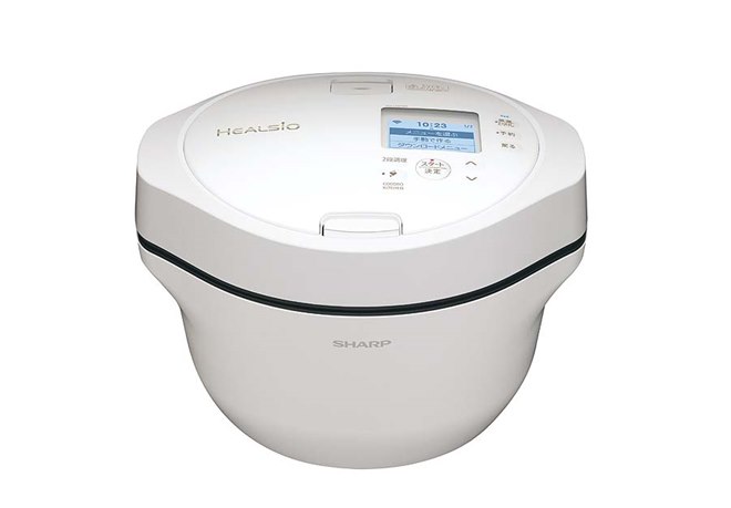 Sharp ヘルシオ 水なし自動調理鍋 シャープ、対話型生成AI搭載の水なし自動調理鍋「ヘルシオ ホット