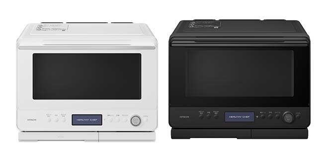 日立、Wスキャン搭載の過熱水蒸気オーブンレンジ「ヘルシーシェフ MRO