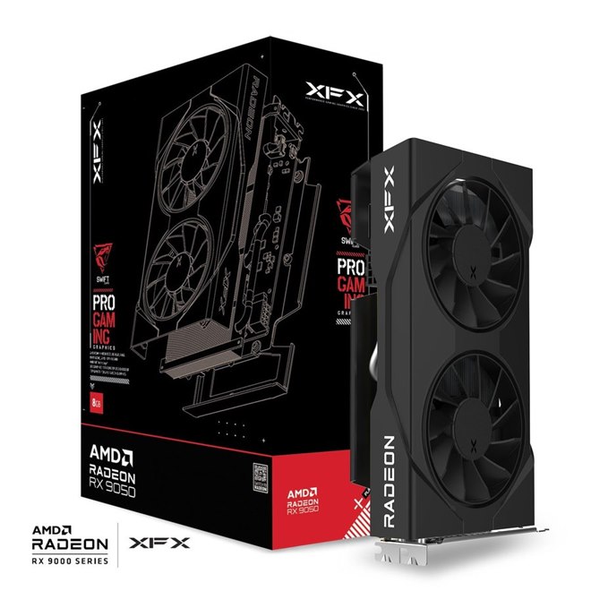 ぶち  XFX、「Radeon RX 9050」を搭載したビデオカード「Swift Gaming