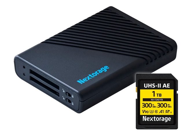 Nextorage、転送速度300MB/sのUHS-II対応SDXCカード「NX-F2AEシリーズ