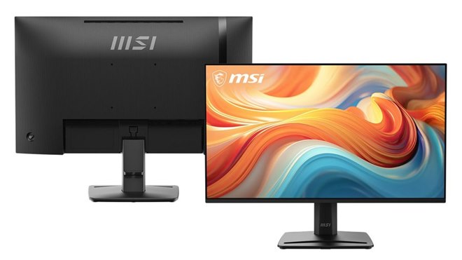 MSI、4辺フレームレスデザインの24.5型ビジネスモニター「PRO MP251