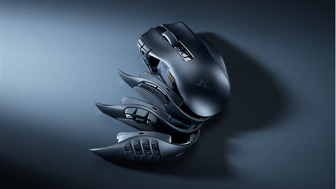 Razer、3種のサイドプレートを選べるゲーミングマウス「Razer Naga V3