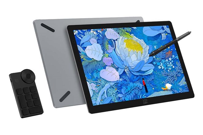 XPPen、バーチャルタブレット機能に対応した14型有機ELペンタブレット