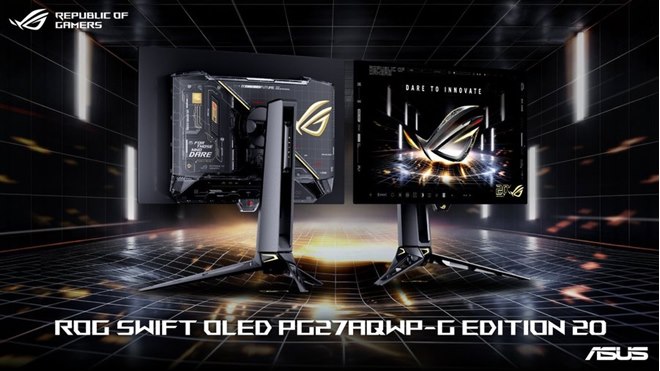 ASUS、QHD最大540Hz駆動に対応した27型ゲーミングモニター「ROG Swift