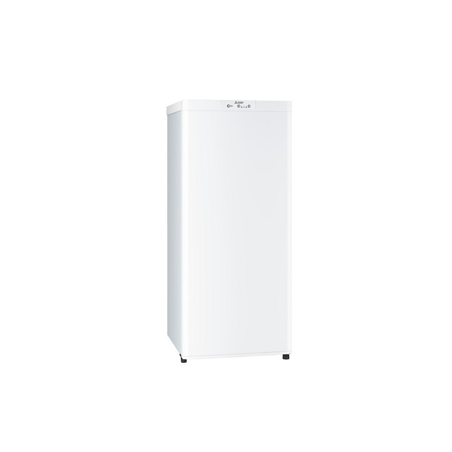 三菱 １ドア　冷凍庫 MF-U12B-S1 2018年製ホームフリーザー 三菱電機、面倒な霜取りが不要なファン式自動霜取搭載のコンパクト