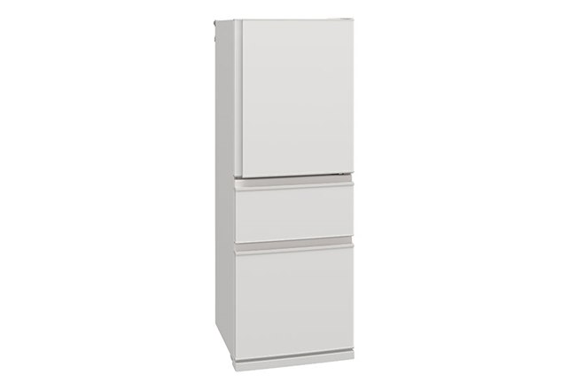 三菱電機、ちょっと低めで使いやすい330Lの3ドア冷蔵庫「MR-C33N