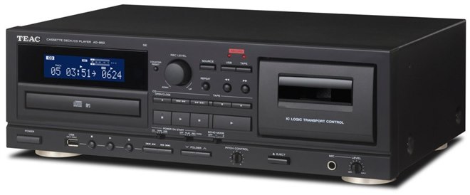 TEAC、カセットデッキ/CDプレーヤー「AD-850-SE」にストア限定ブラック