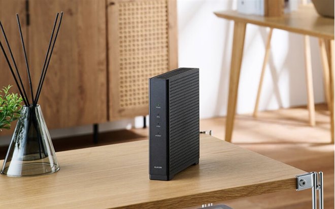 ELECOM WRC-BE360GS-B Wi-Fi 7 ルーター エレコム、体積約57％削減したコンパクトなWi-Fi 7対応ギガビットLAN