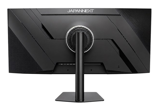 JAPANNEXT、3840×1600表示に対応した37.5型湾曲ゲーミングモニター「JN