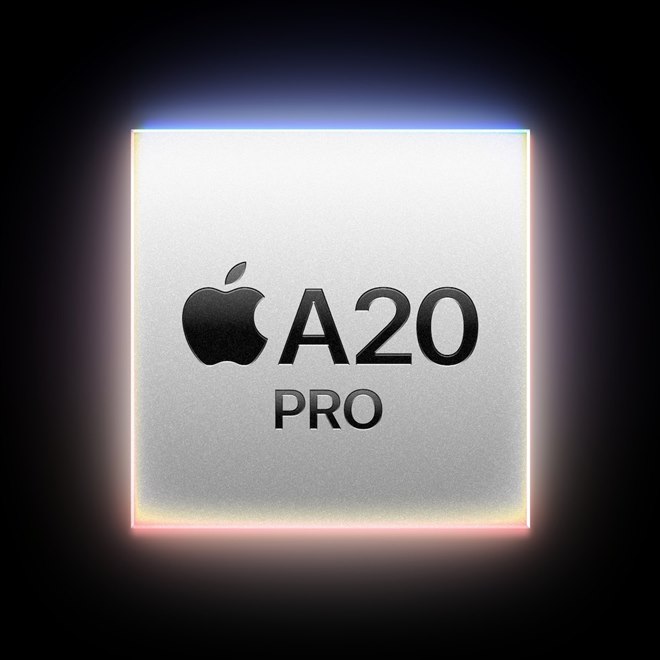 �v���Z�b�T�[�ɂ́A2�̃X�[�p�[�R�A��4�̍������R�A����Ȃ�6�R�ACPU�ANeural Accelerators���ڂ�7�R�AGPU�A����уf���A��16�R�ANeural Engine����������uA20 Pro�v�`�b�v���̗p