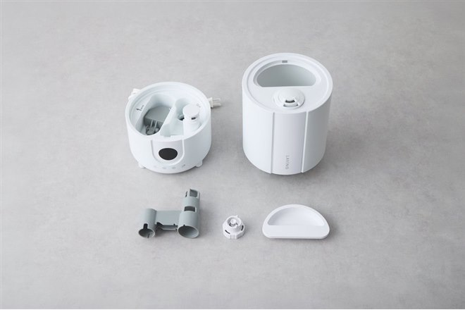アイビビッド、ハイブリッド式加湿器「LAViNO スチームノクターン
