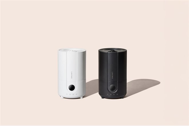 アイビビッド、ハイブリッド式加湿器「LAViNO スチームノクターン