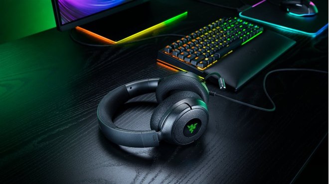 Razer、プレイのあらゆる瞬間に「触感」を加える有線ゲーミングヘッド