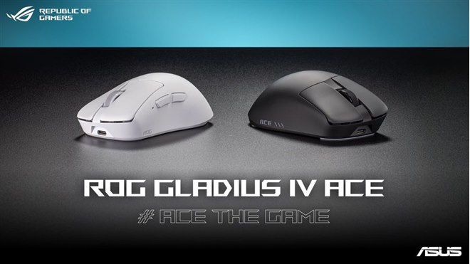 �uROG Gladius IV Ace�v