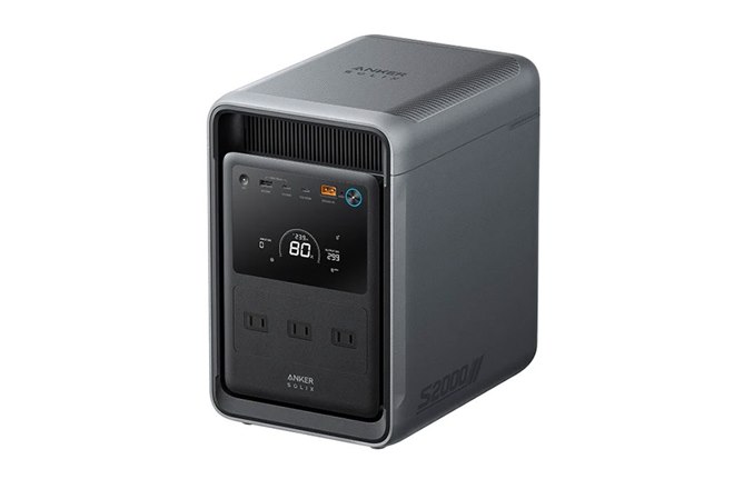 Anker、冷蔵庫を約50時間も動かせる小型ポータブル電源「Solix S2000
