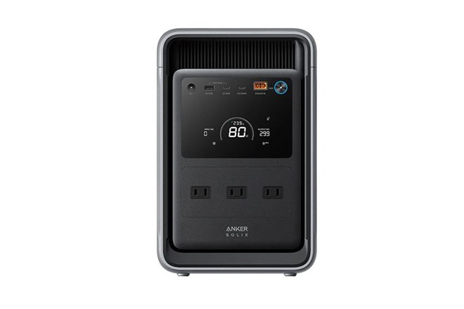 Anker、冷蔵庫を約50時間も動かせる小型ポータブル電源「Solix S2000