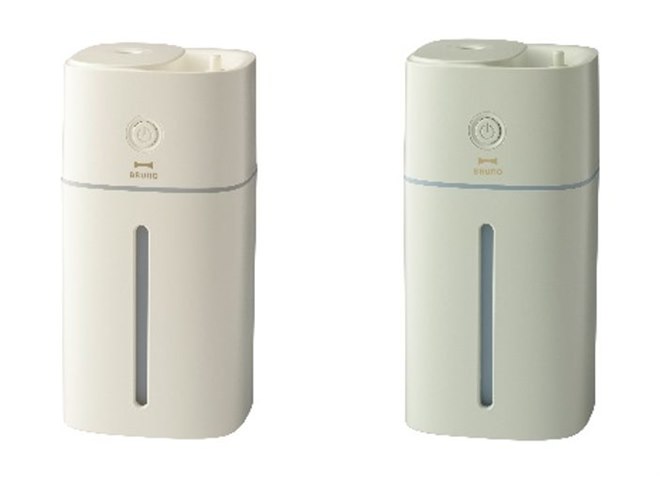 BRUNO、上から注ぐだけで給水できるコードレス加湿器「上部給水