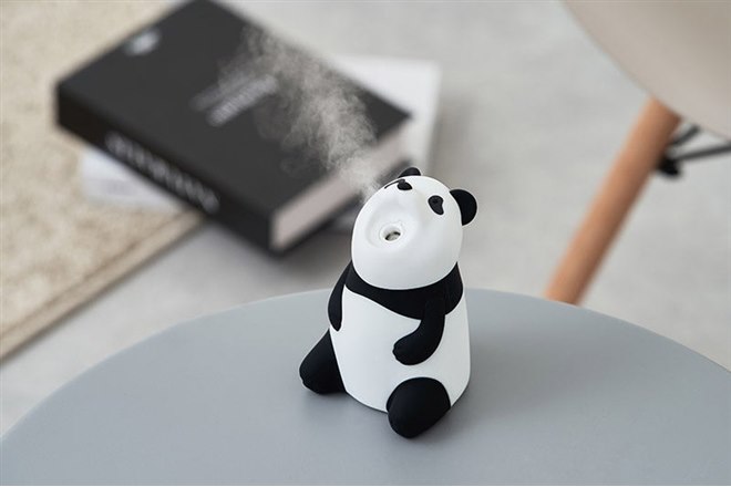 ライフオンプロダクツ、アニマルモチーフの充電式ポータブル加湿器