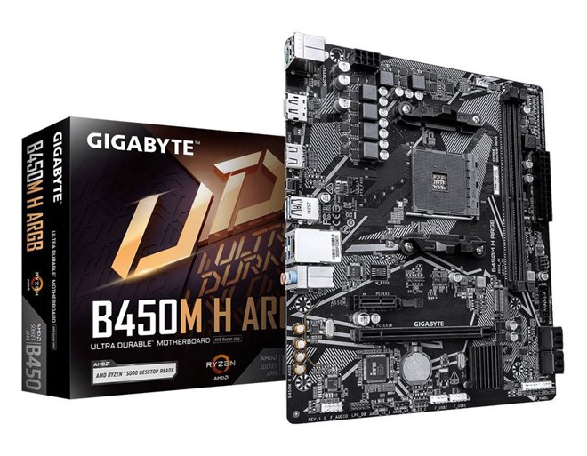 GIGABYTE、「AMD B450」を搭載したMicro ATXマザー「B450M H ARGB