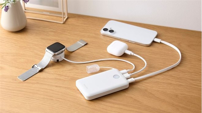 エレコム、最大30W出力で高速充電可能な「ストラップ型ケーブル付き