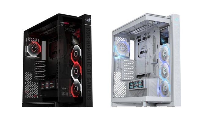 ASUS、最大14基のファンが搭載可能なフルタワーPCケース「ROG Cronox