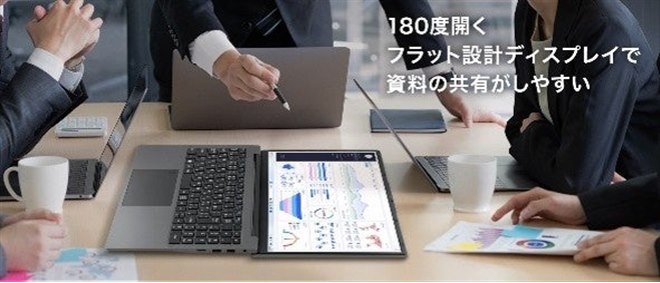 aiwa、180度開閉ディスプレイと充実のインターフェースを備えた15.6型