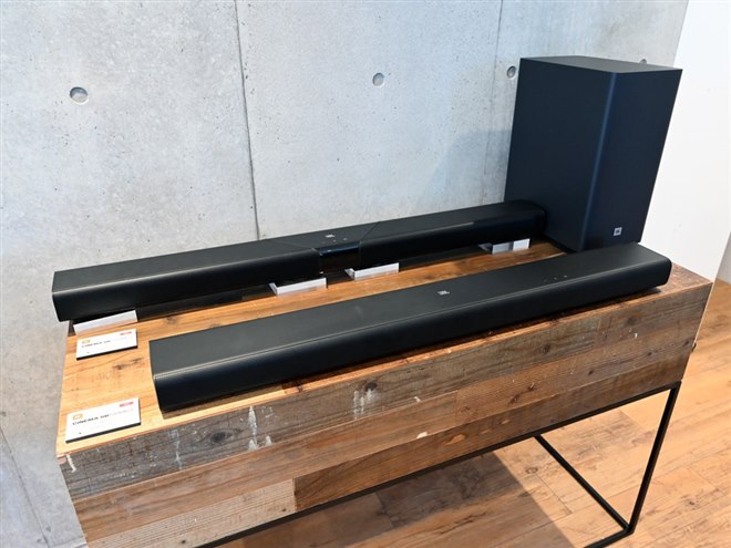 JBL、Bluetoothスピーカーをリアスピーカーにできるサウンドバー