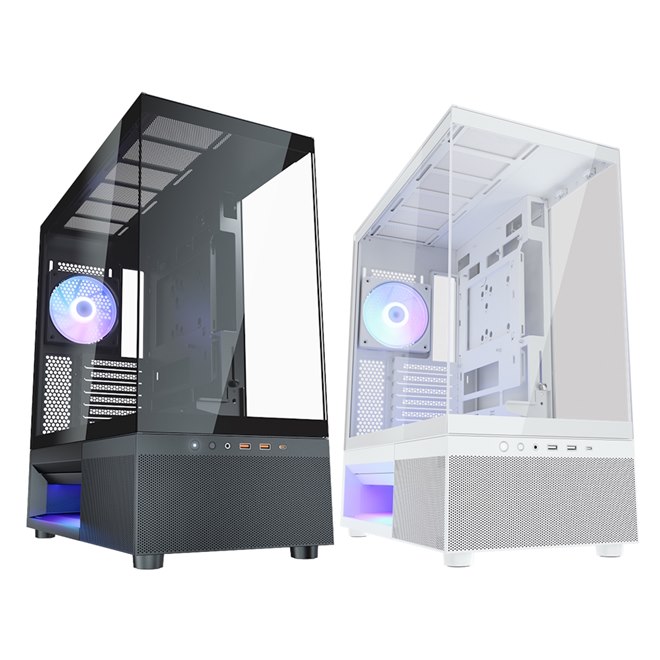 COUGAR、3面ガラス採用のミドルタワーPCケース「CFV220 RGB」 - 価格.com