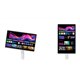 31.5^4Kj^[ɃI[gs{bgΉ̃X^htuLG Smart Monitor Swing 32U889SA-Wv