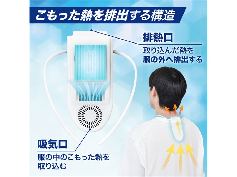 価格.com - サンコー、冷却プレート&送風で上半身をすっきり冷ます「セナクール」