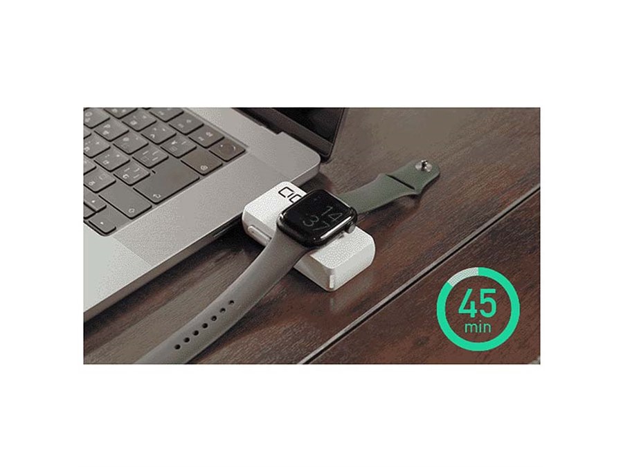 価格.com - CIO、Apple Watch専用の充電器兼モバイルバッテリー「SMARTCOBY DUAL」