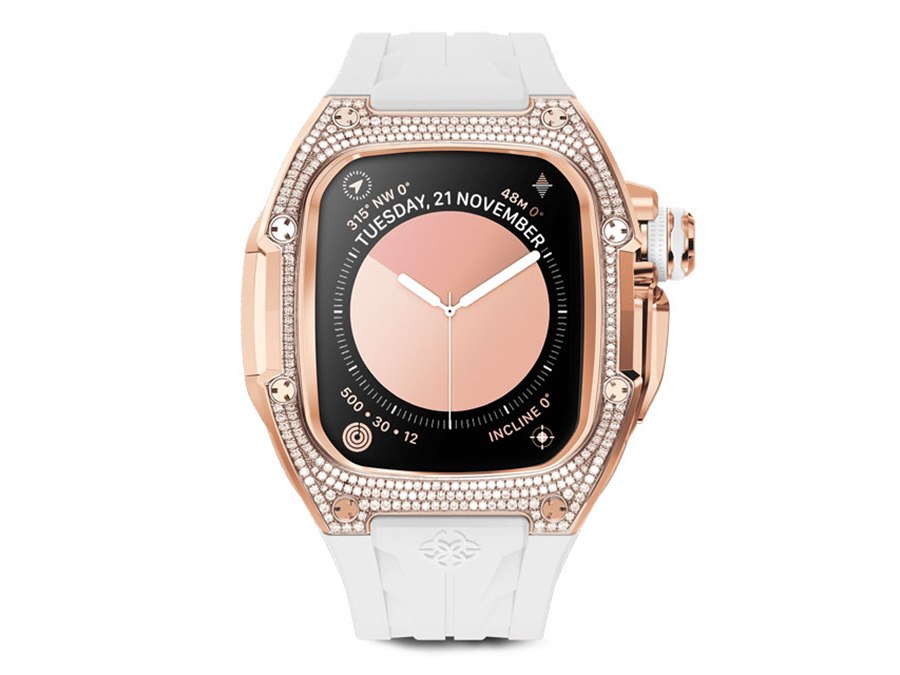 価格.com - 484,000円、高級Apple Watchケース「RSTIII Amber Rose」に45mm対応モデル