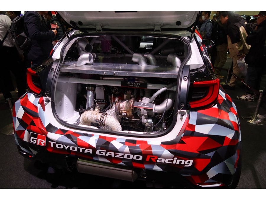 価格.com - TOYOTA GAZOO Racingが新開発の2リッター直4ターボエンジンを初公開【東京オートサロン2025】
