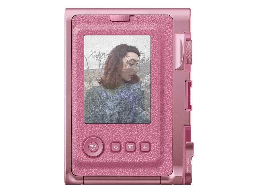 富士フイルム、特別カラーを採用した「instax mini Evo PINK」を限定発売