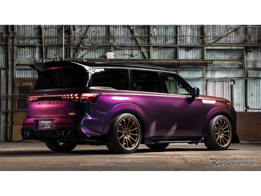 R Spec Inffinity 価格.com - インフィニティは最上位SUV『QX80』にGT-Rエンジン移植、1000馬力超「R-Spec」発表へ…SEMA 2025