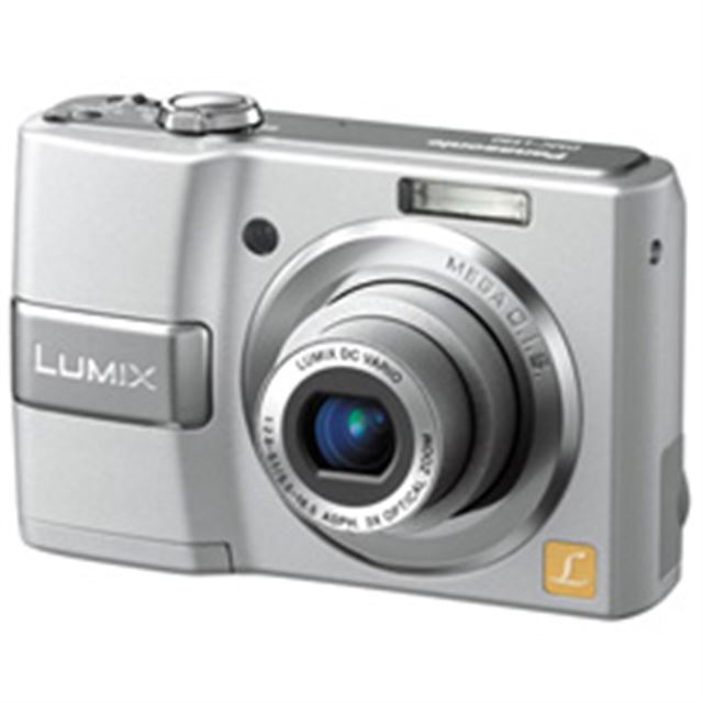 Panasonic Digital Camera Lumix FX80 5X 12.5 MP White DMC